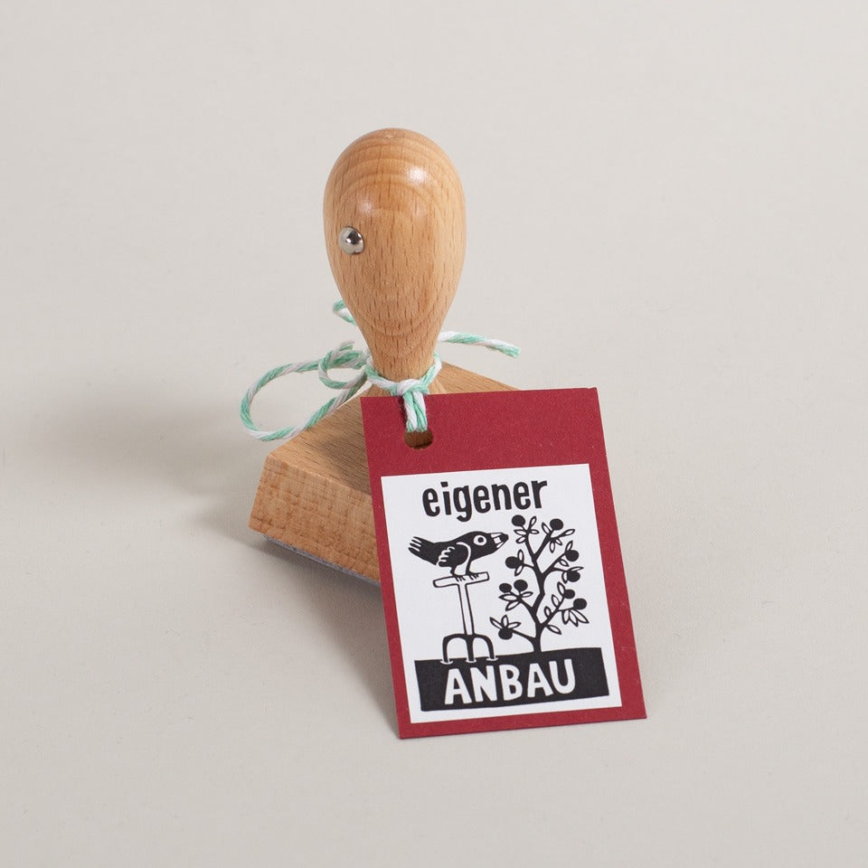 Stempel eigener Anbau