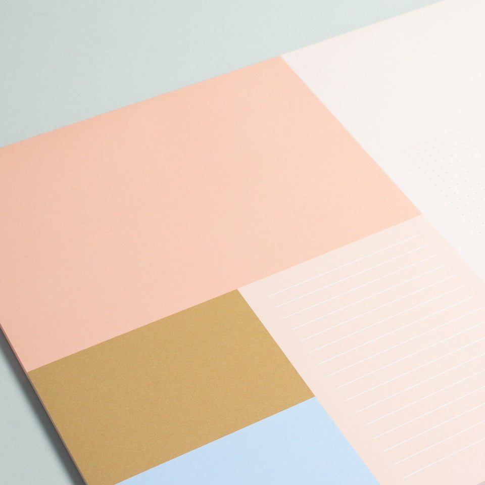 Schreibtischunterlage Color Block A3