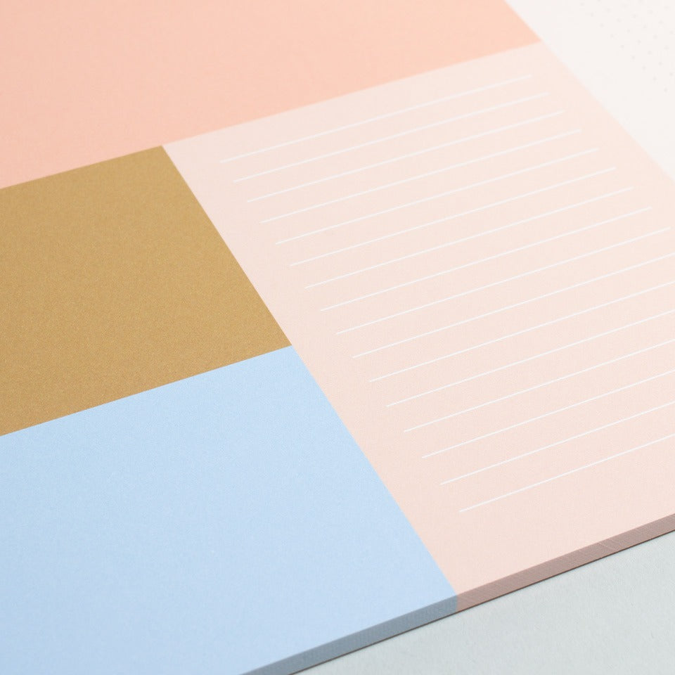 Schreibtischunterlage Color Block A3