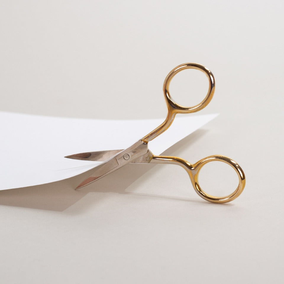 Kleine Schere - gold