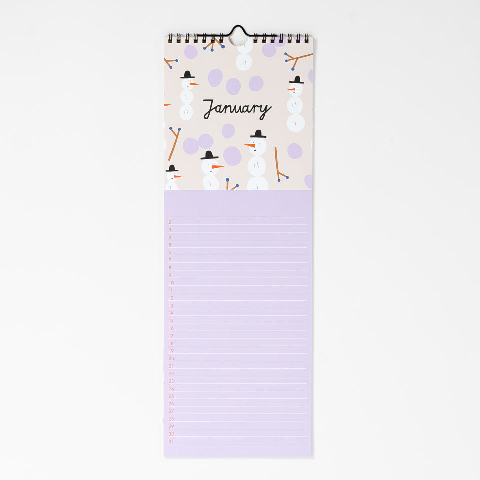 Immerwährender Geburtstagskalender "Cute"