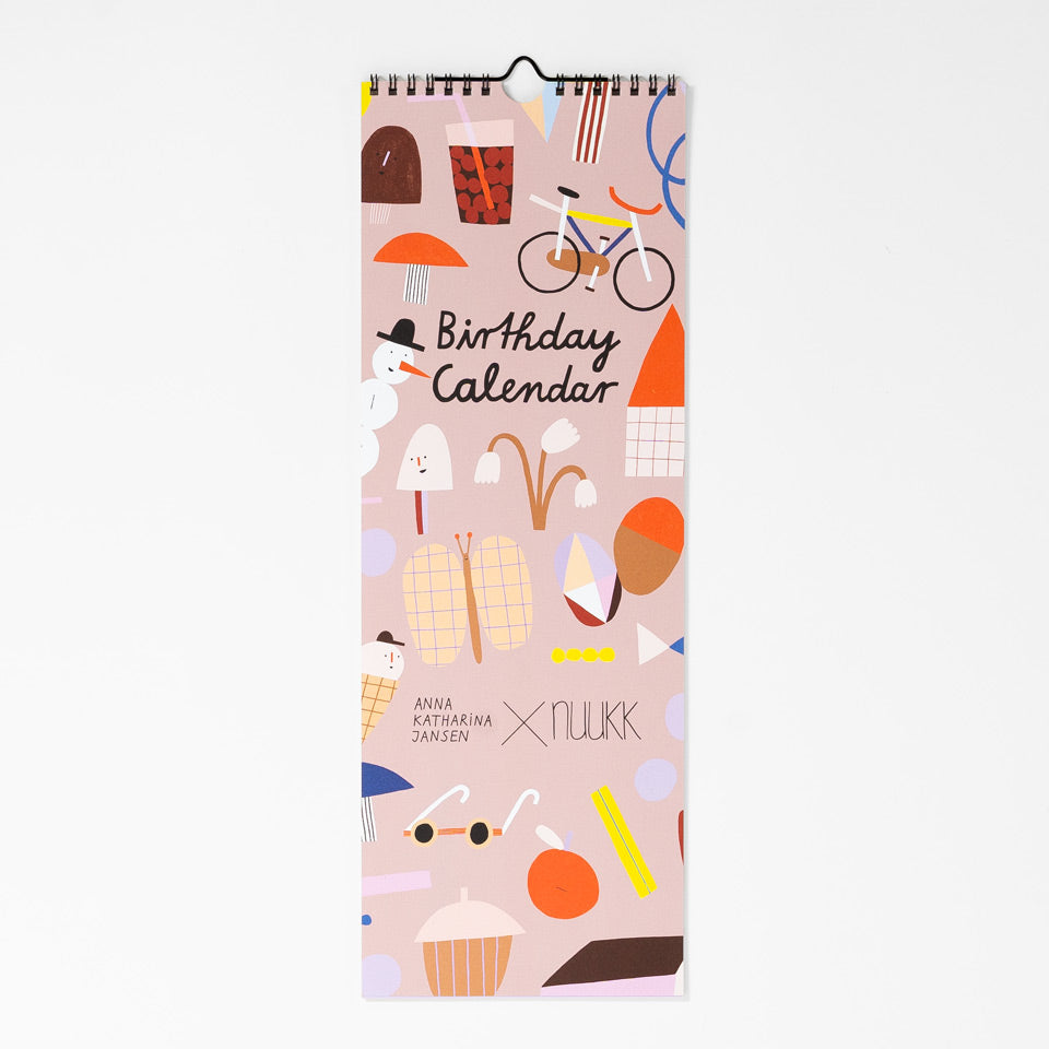 Immerwährender Geburtstagskalender "Cute"