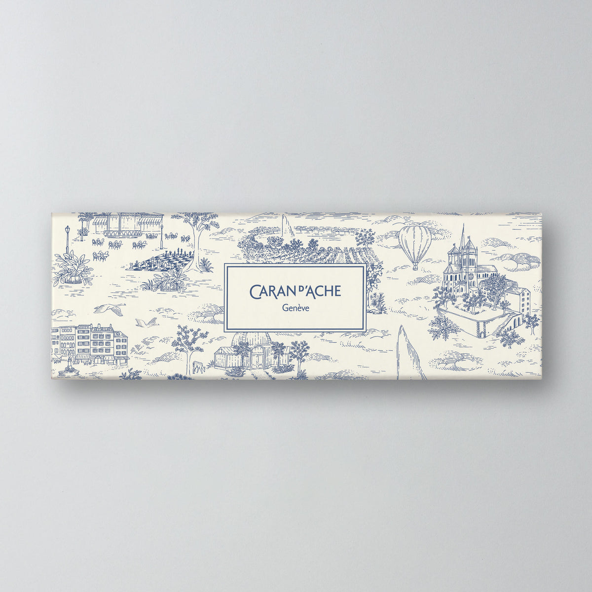Verpackung des Toile de Jouy 849 Schreibsets ohne Banderole