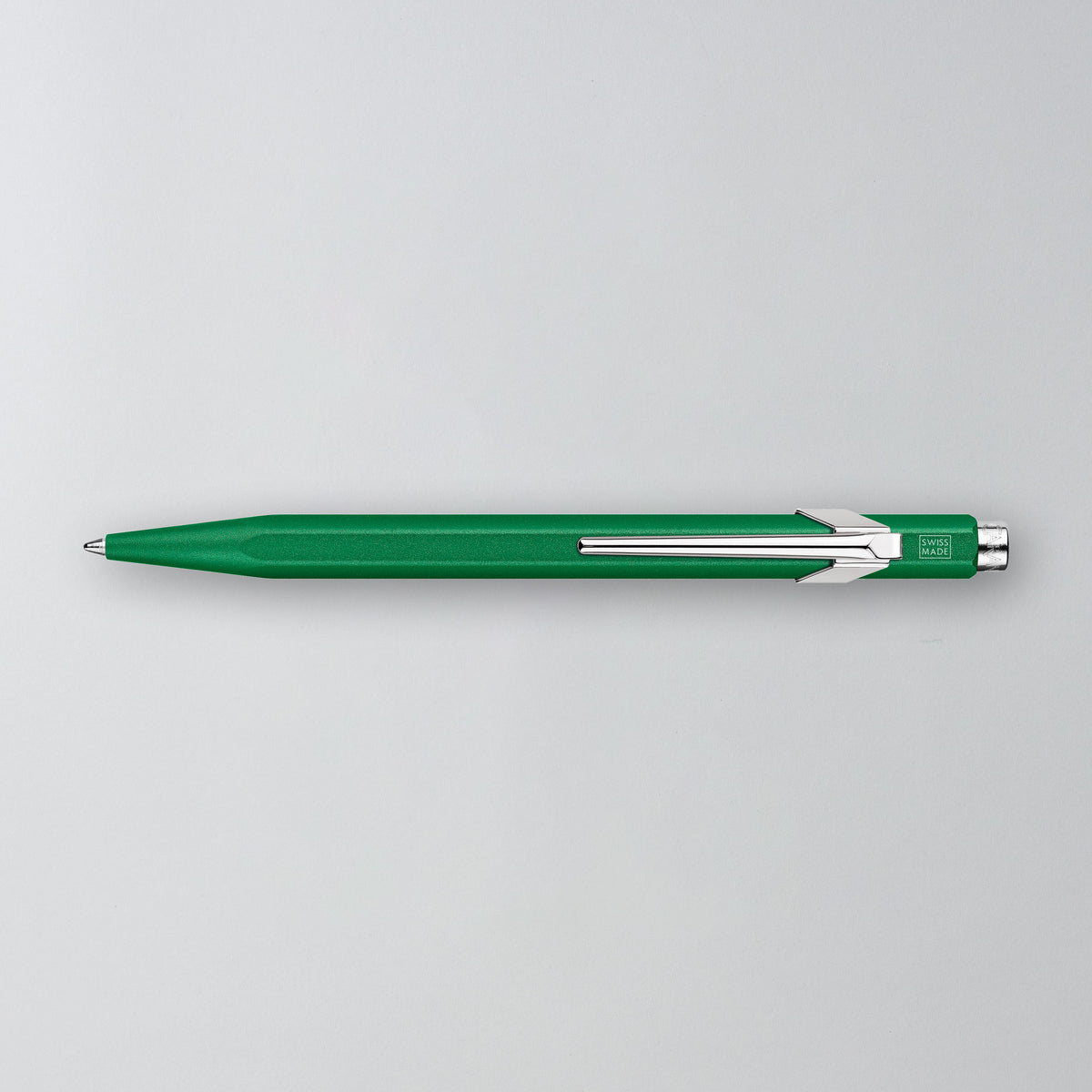 Kugelschreiber 849 Colormat-X in Grün, mattes Aluminiumgehäuse
