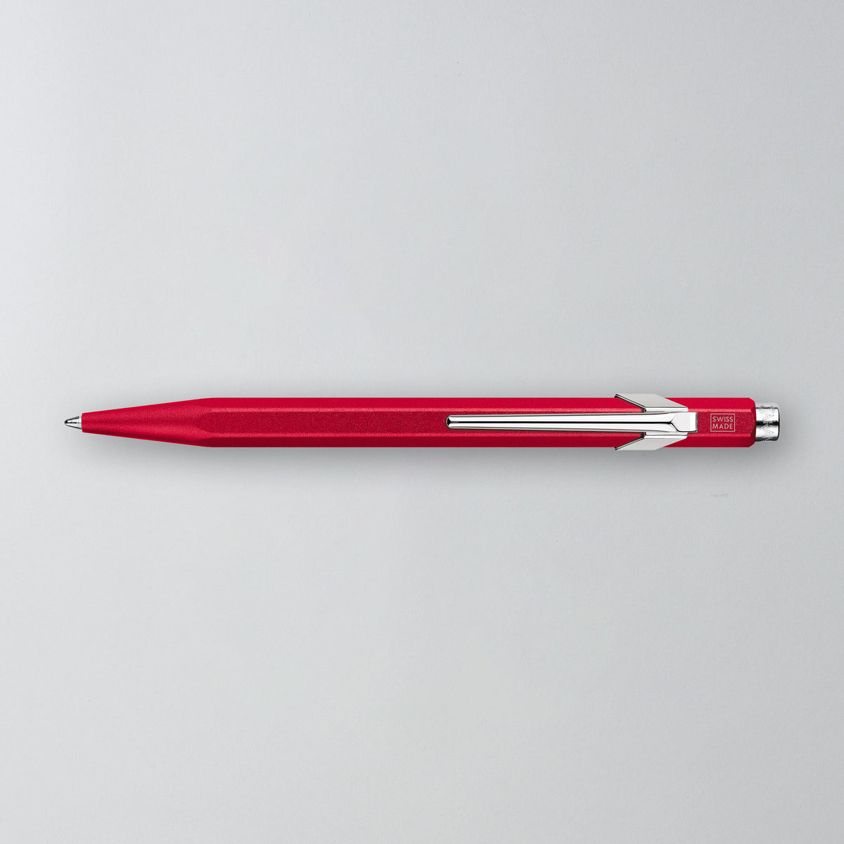 Kugelschreiber 849 Colormat-X in Rot, mattes Aluminiumgehäuse
