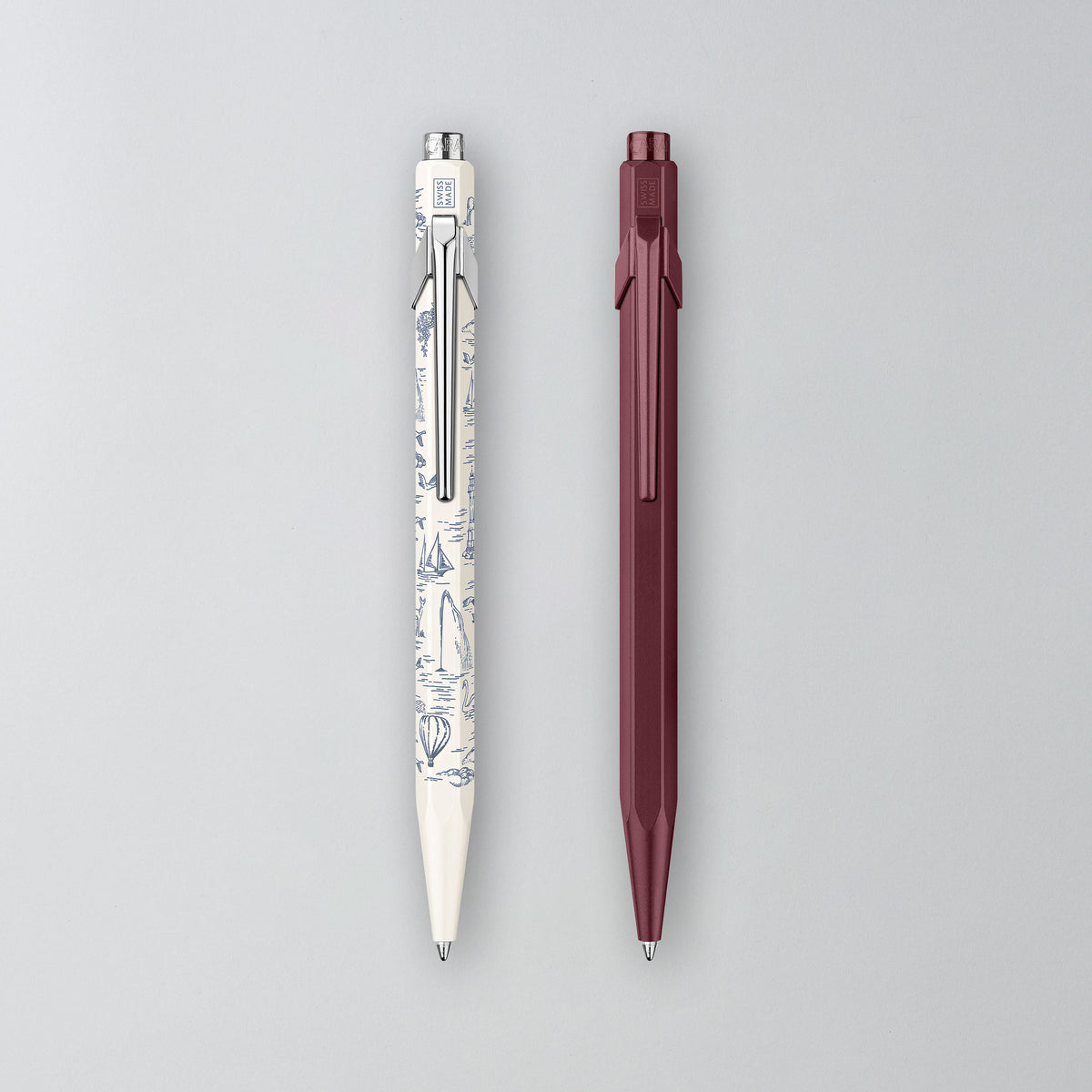 Caran d’Ache 849 Kugelschreiber Special Edition Toile de Jouy mit Motivdruck