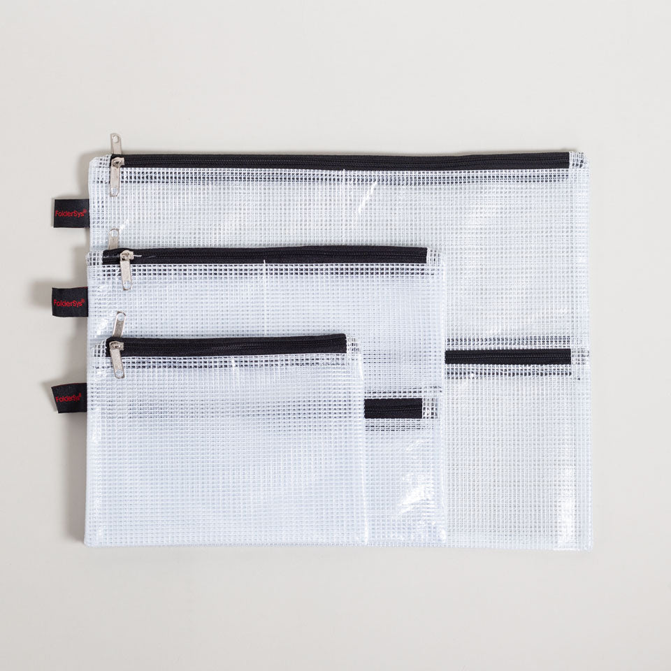 Mesh Bag für A4 mit vier Fächern