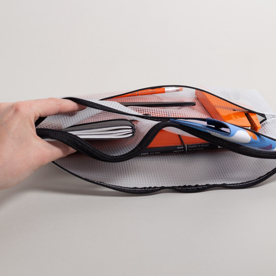 Mesh Bag für A4 mit vier Fächern