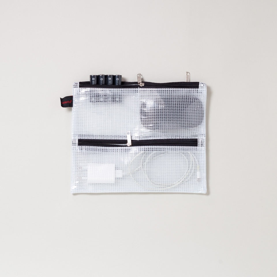 Mesh Bag für A5 mit vier Fächern