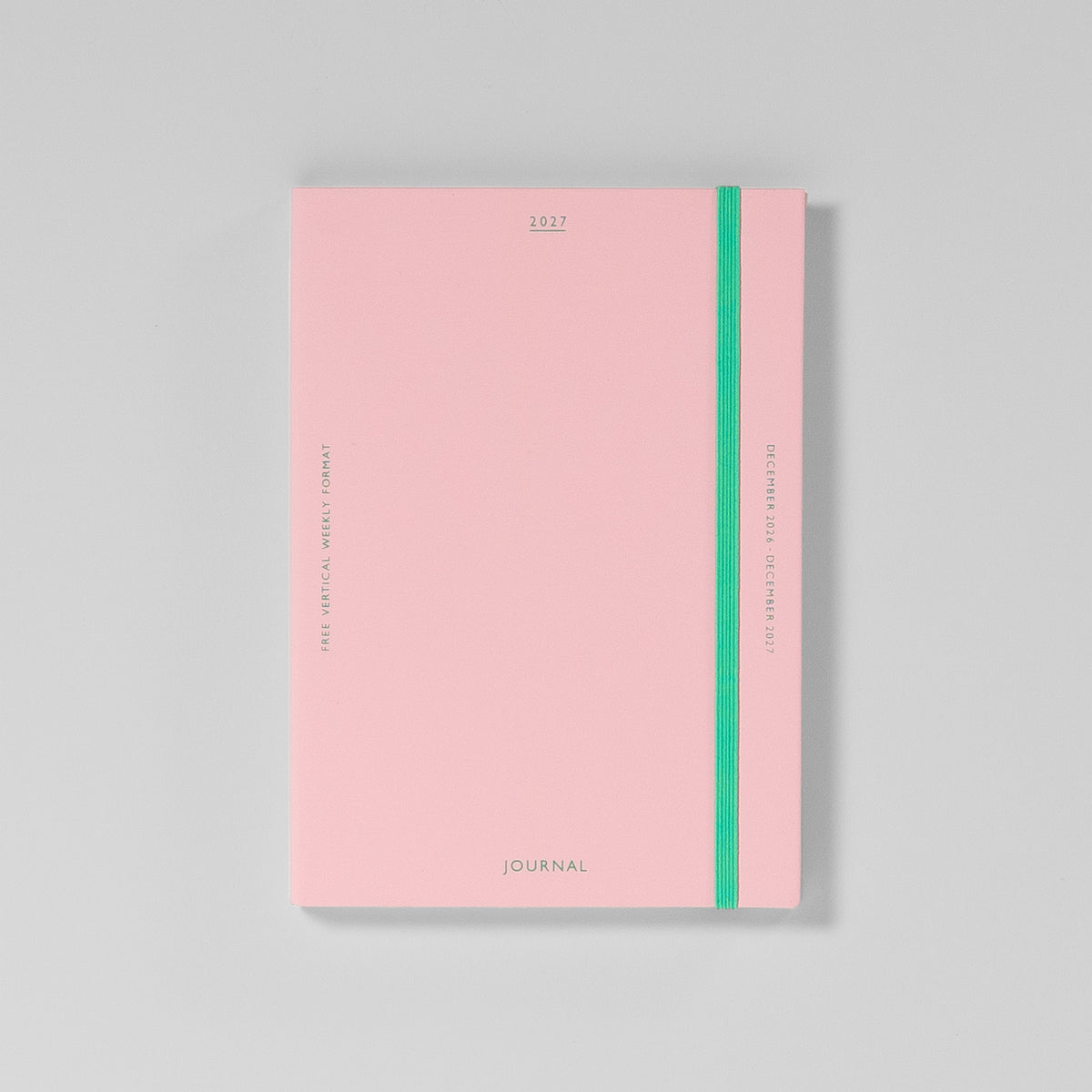 Journalkalender Katy B6 in Pink – Cover-Ansicht #Farbe_Pink