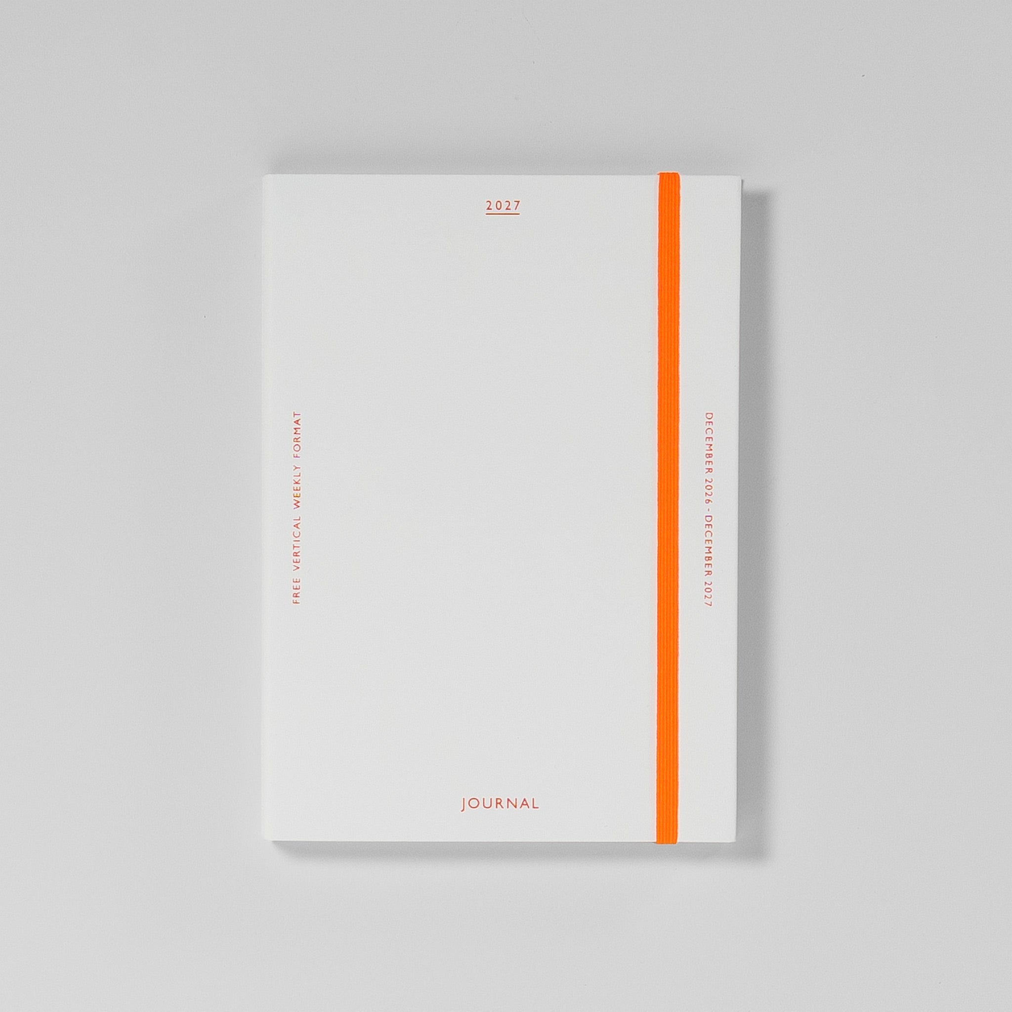 Journalkalender Katy B6 in White – Cover-Ansicht #Farbe_White