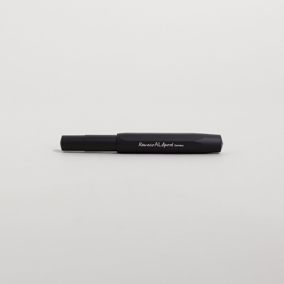 Füllhalter Aluminium Schwarz - Kaweco Sport