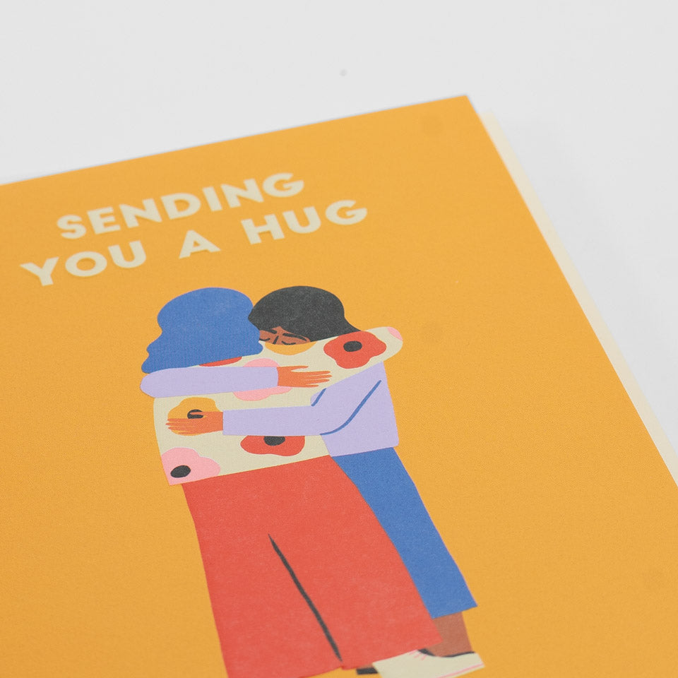 Grußkarte Sending You a Hug