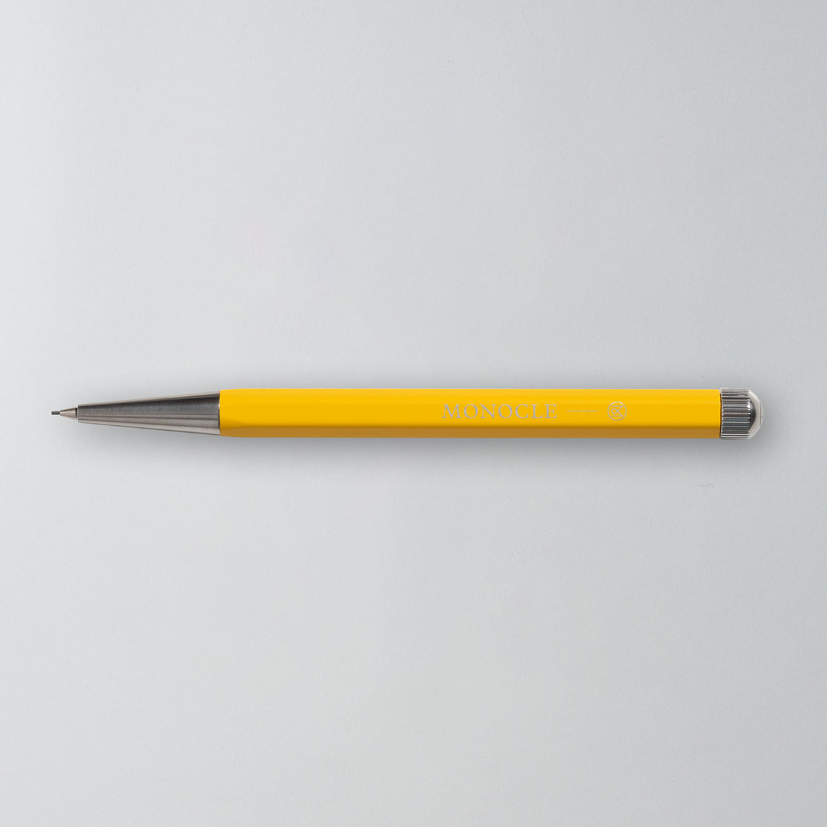 Leuchtturm Bleistift Drehgriffel Monocle in Gelb