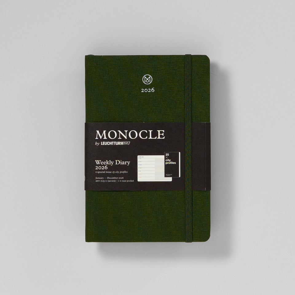 Wochenkalender + Notizen 2026 Monocle