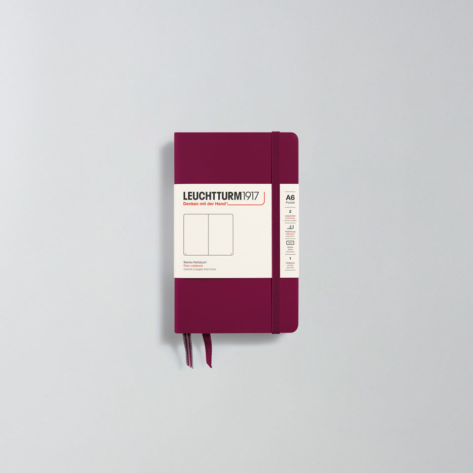Leuchtturm Notizbuch Pocket A6 Hardcover