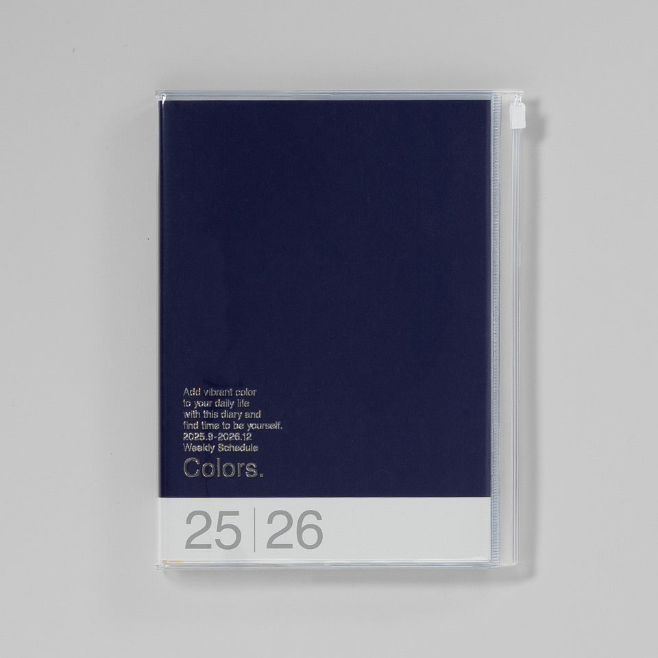 A5 Kalender 2025/26 mit Umschlagtasche Farbe
