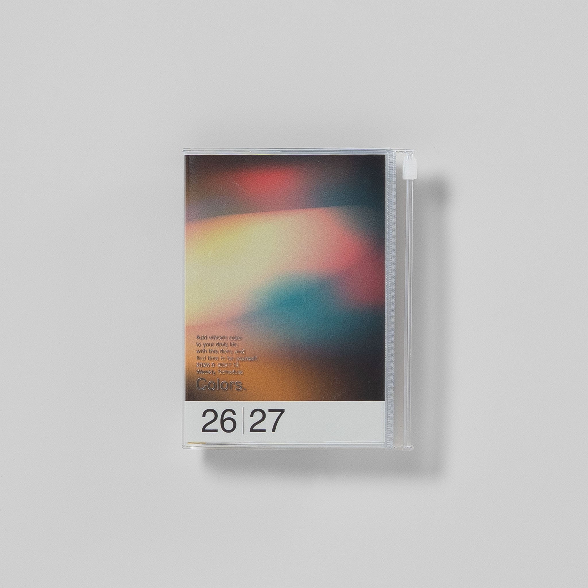 Mark's Taschenkalender A6 2026/27 Verlauf „Colors.", Farbe Schwarz #Farbe_Black