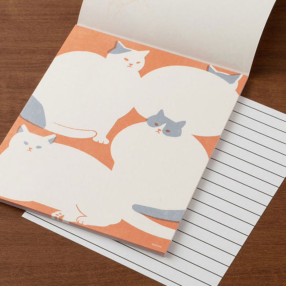 Katzen Set Briefpapier mit Umschlägen