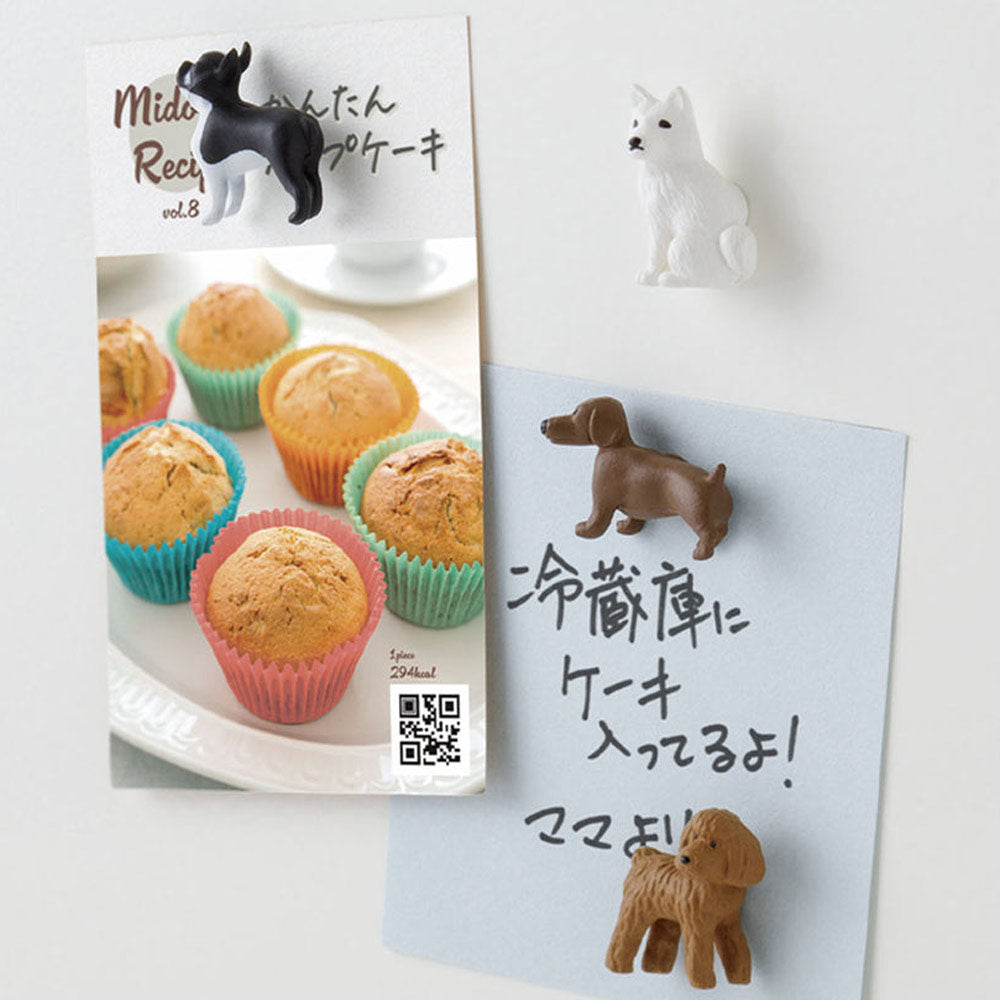 Mini-Magnete Hunde 4er Set