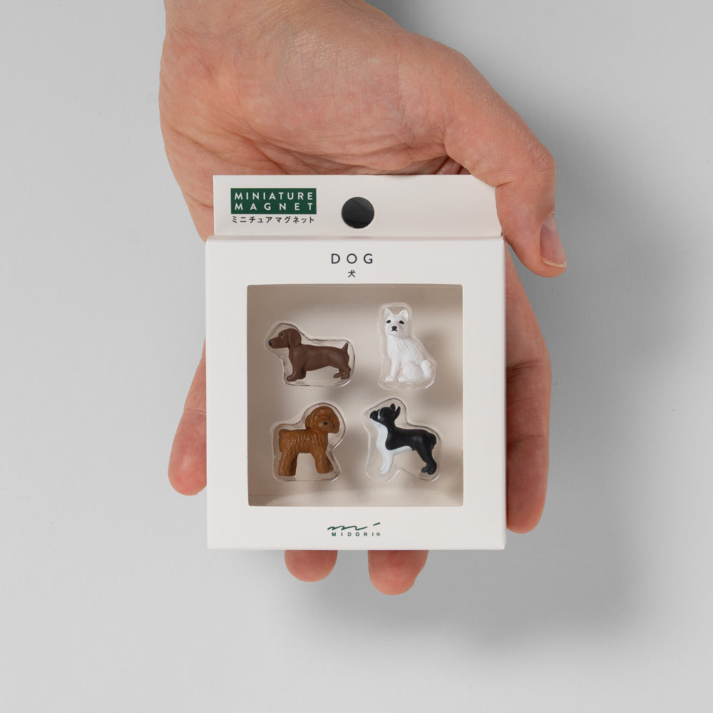 Mini-Magnete Hunde 4er Set