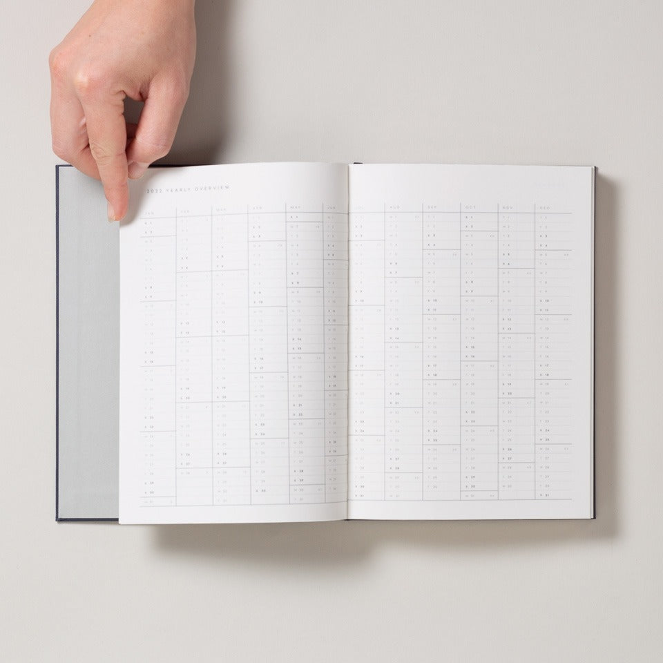 B-Ware: A5 Kalender Notem Alva Annual Journal 2026