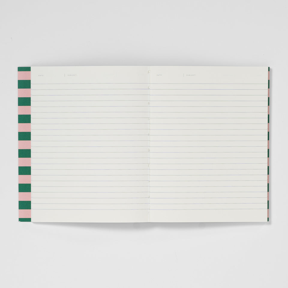 Notizbuch mittel rosa/grün Notem / Uma Notebook M