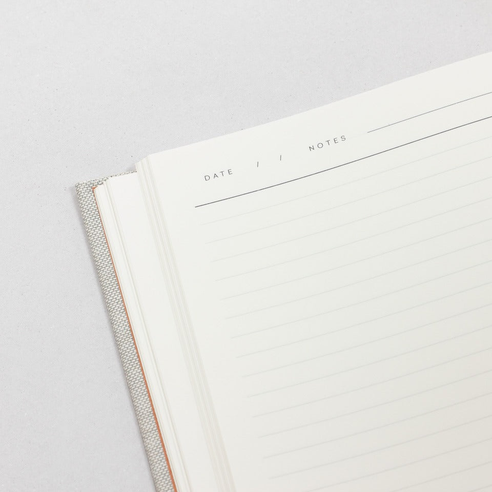Arbeitsbuch groß grau Notem / Even Work Journal