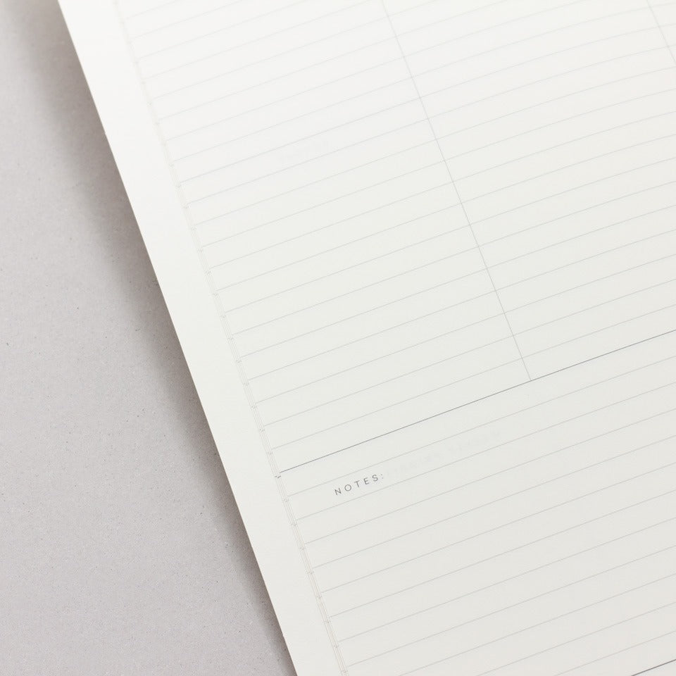 Heft Wochenplaner Notem / Milo Weekly Planner Book
