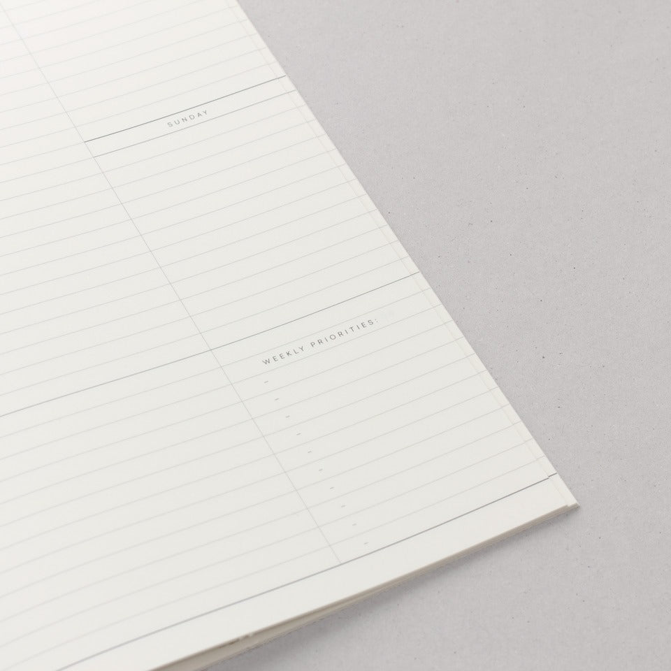 Heft Wochenplaner Notem / Milo Weekly Planner Book