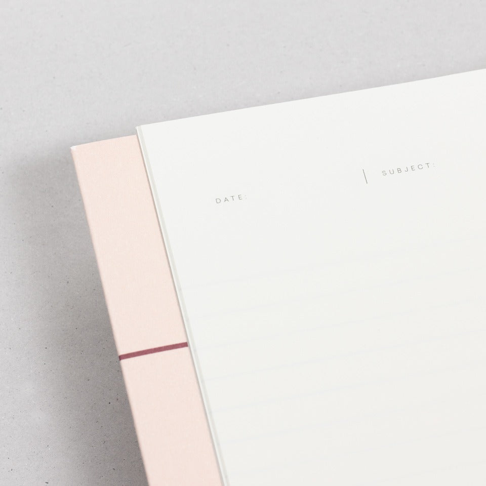 Notizbuch groß grau Notem / Uma Notebook L