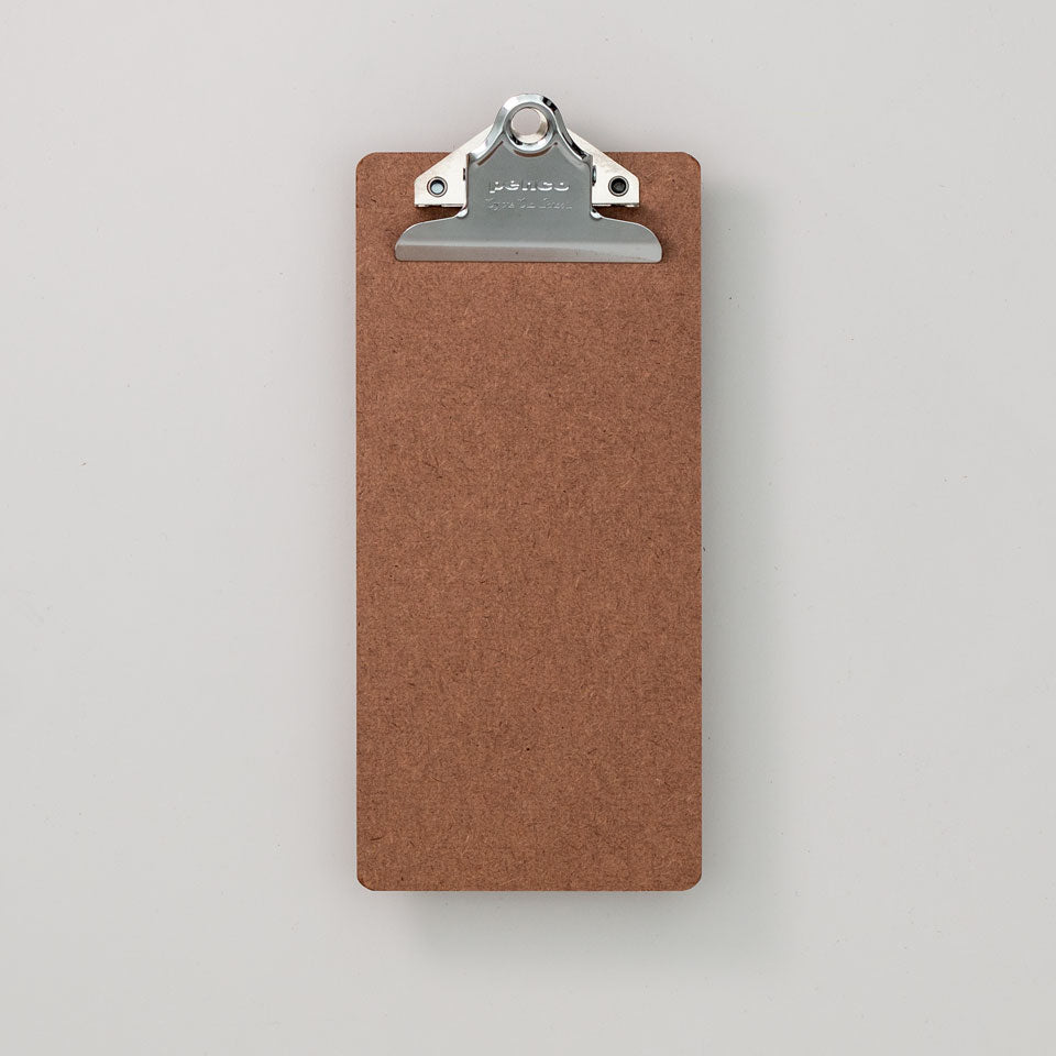Klemmbrett silber Checkliste