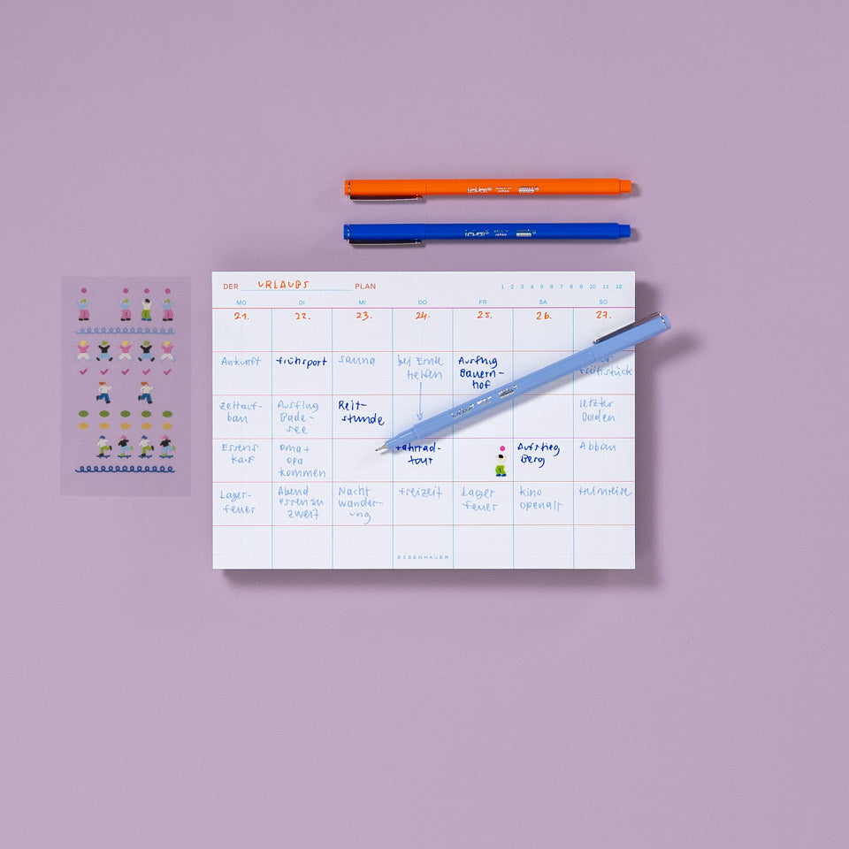 Notizblock Eisenhauer Planer