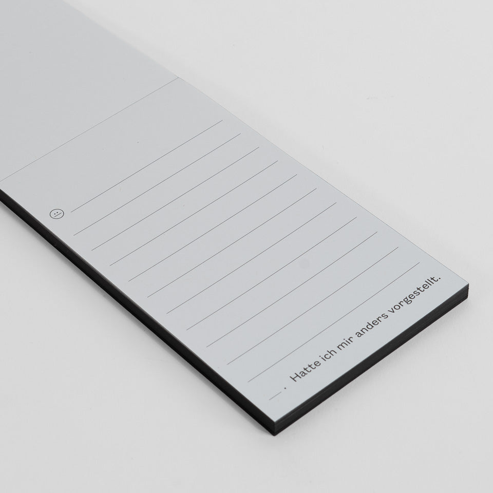 Demotivierendes Set: Tischkalender 2026 + Block