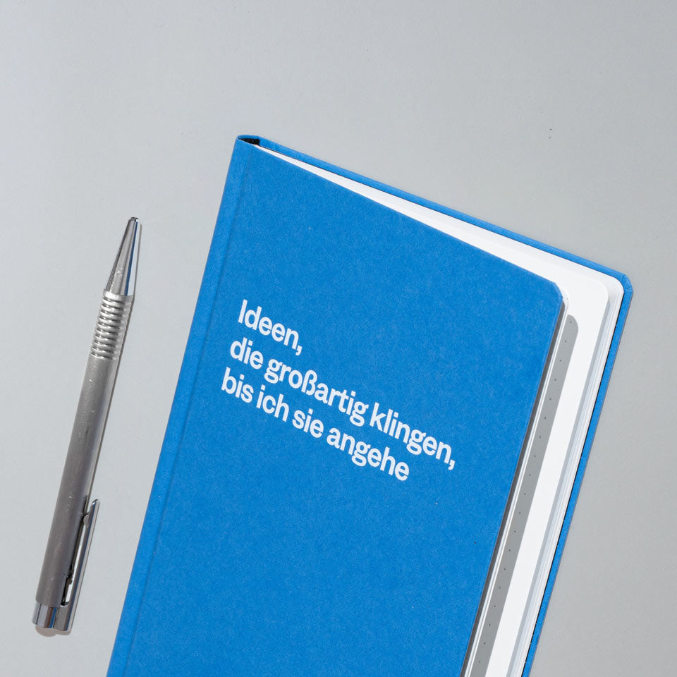 Oh No Notes Notizbuch hellblau / Großartige Ideen