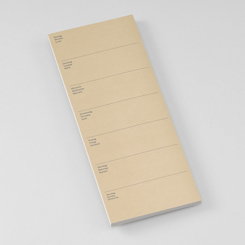 Sticky Wochenplaner