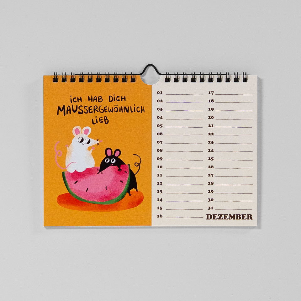 Der Mausigste Kalender für Immer