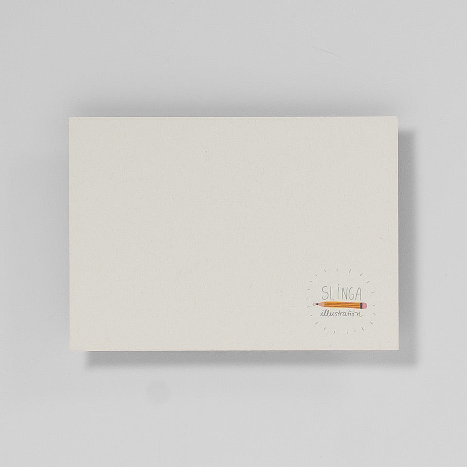 Postkarte Faulwurf