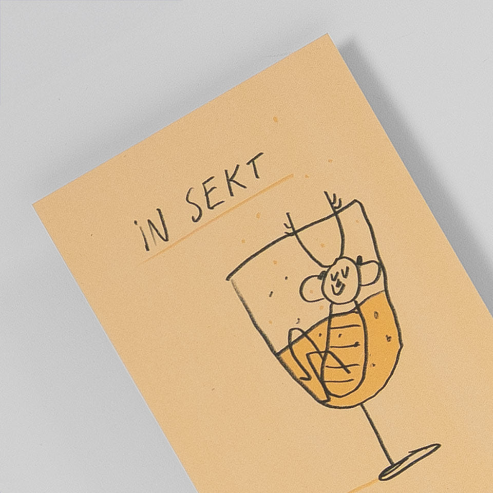Postkarte In Sekt