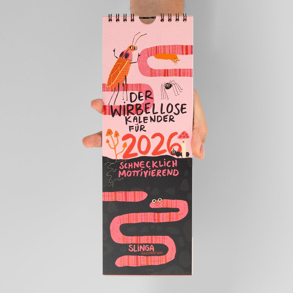 Der Wirbellose Kalender 2026