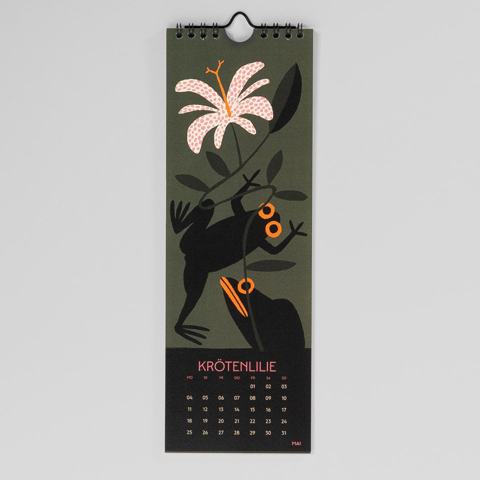 Flora & Fauna Wandkalender 2026