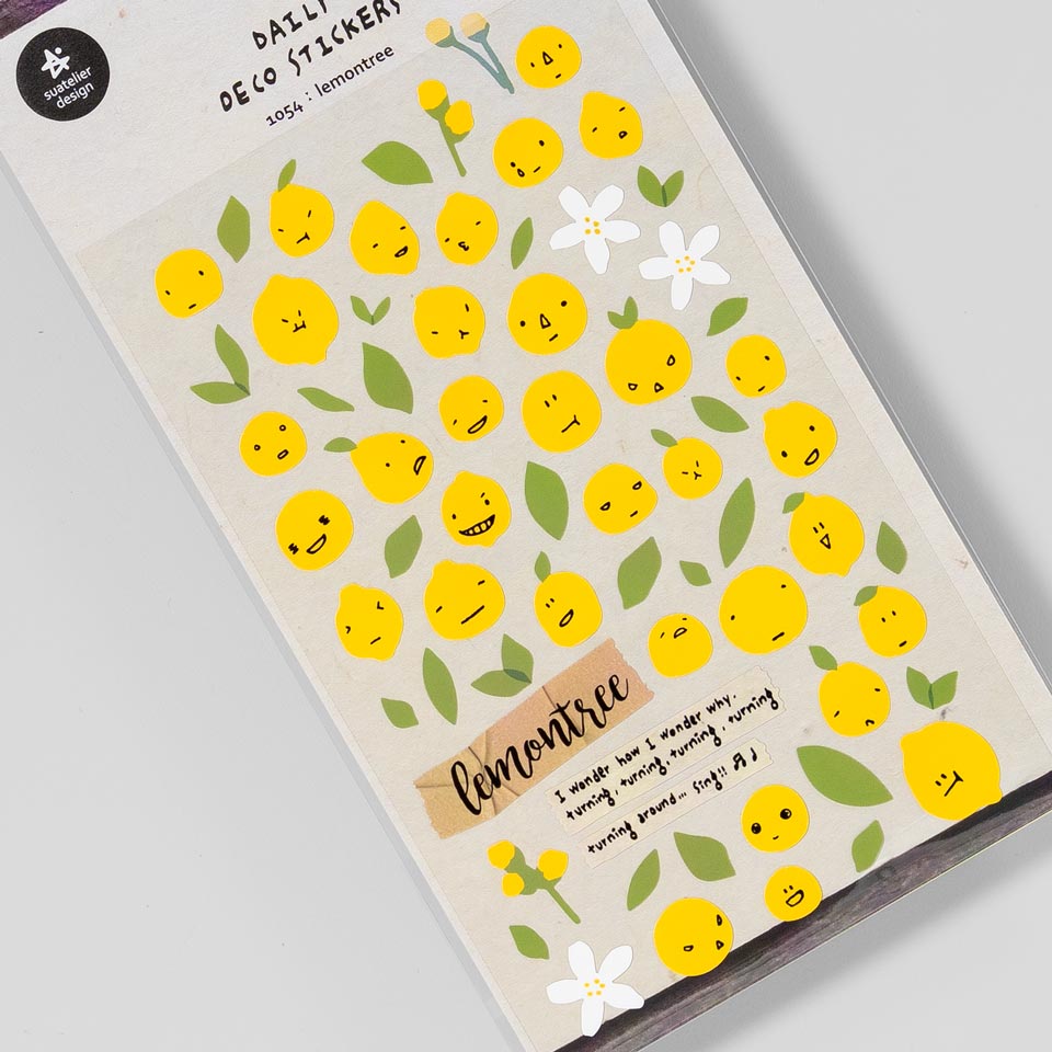 Miniaufkleber 1054 Lemontree