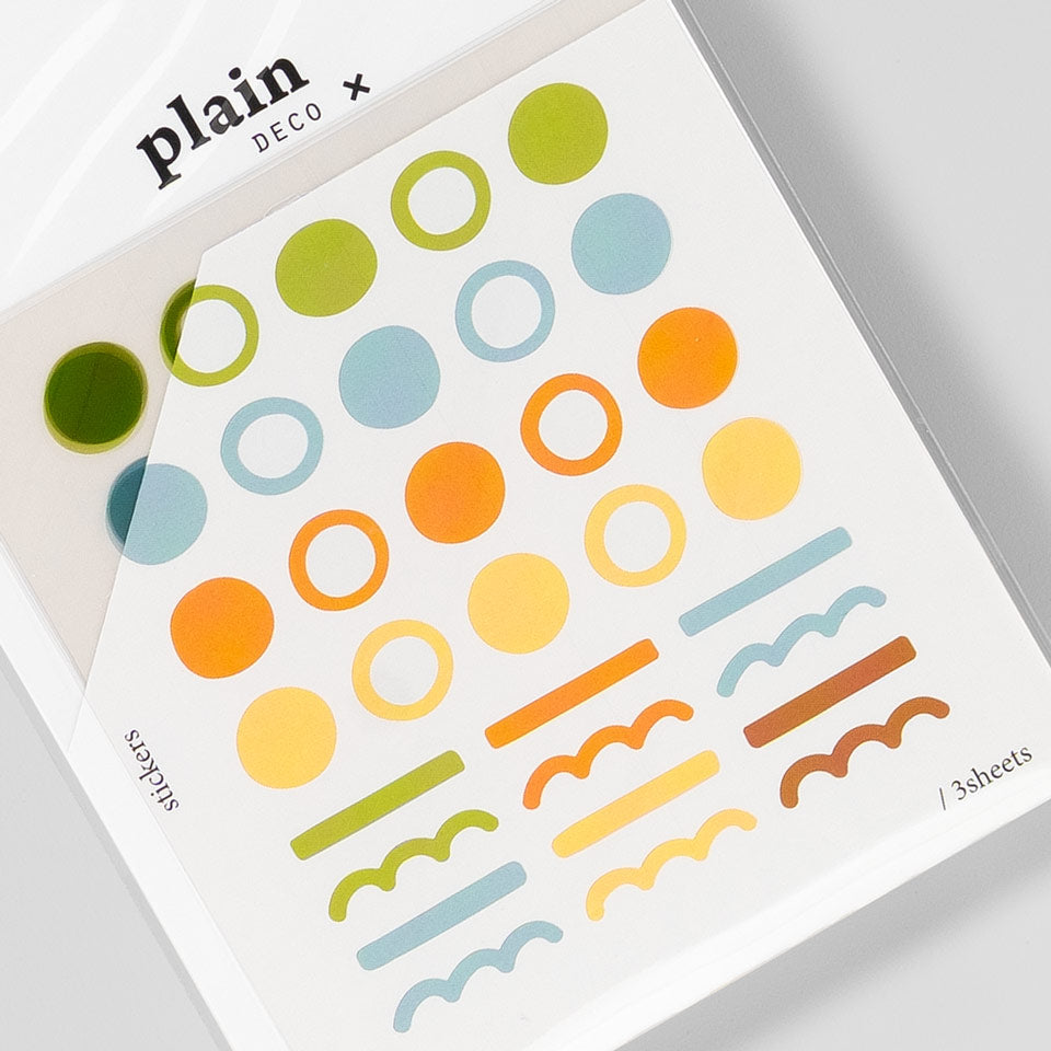Deco Sticker 1671 Kreise und Linien