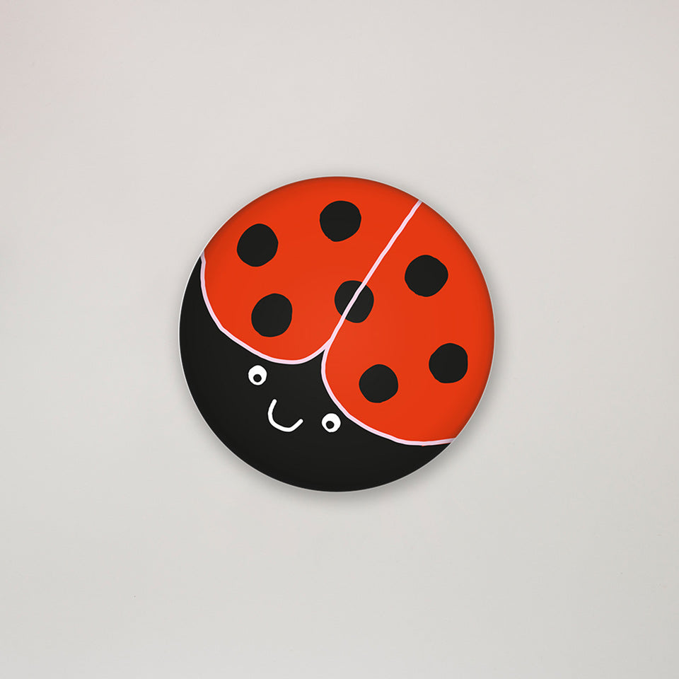 Button Glückskäfer