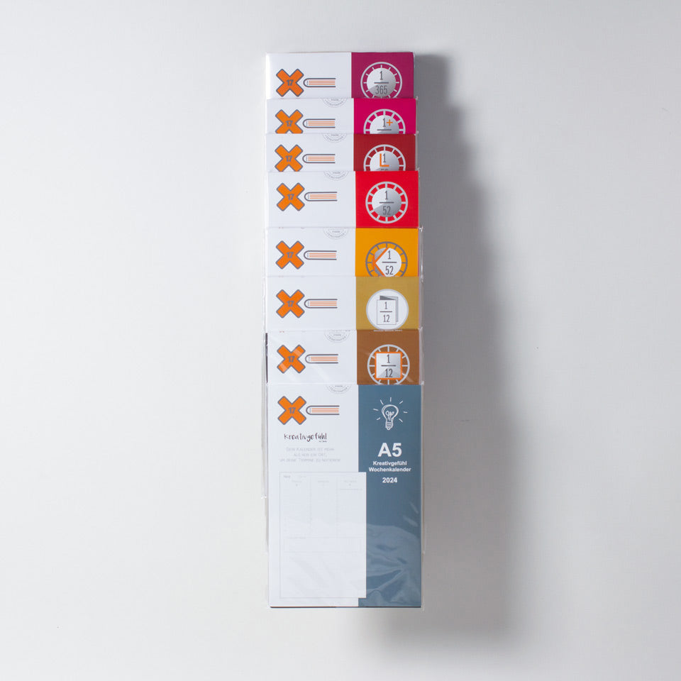 X17 Kalendereinlagen 2026 in A5