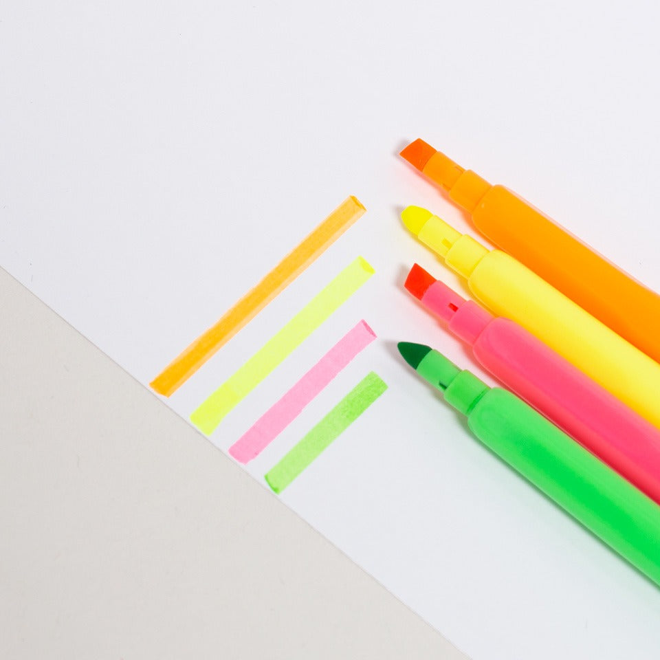 Textmarker neon