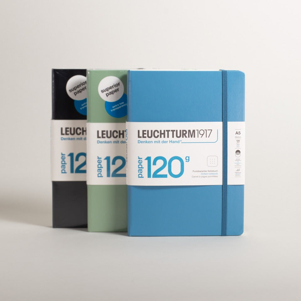 A5 Notizbuch 120g / schwarz
