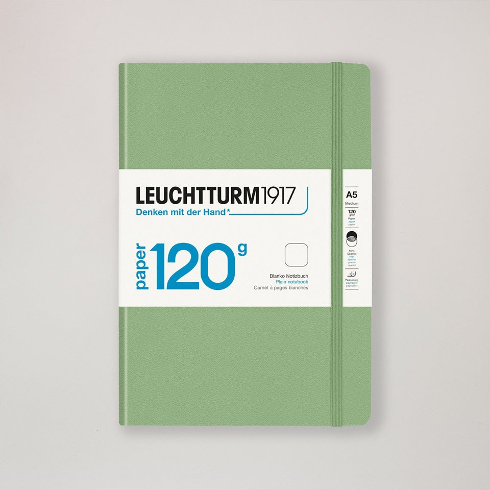 A5 Notizbuch 120g / Salbei