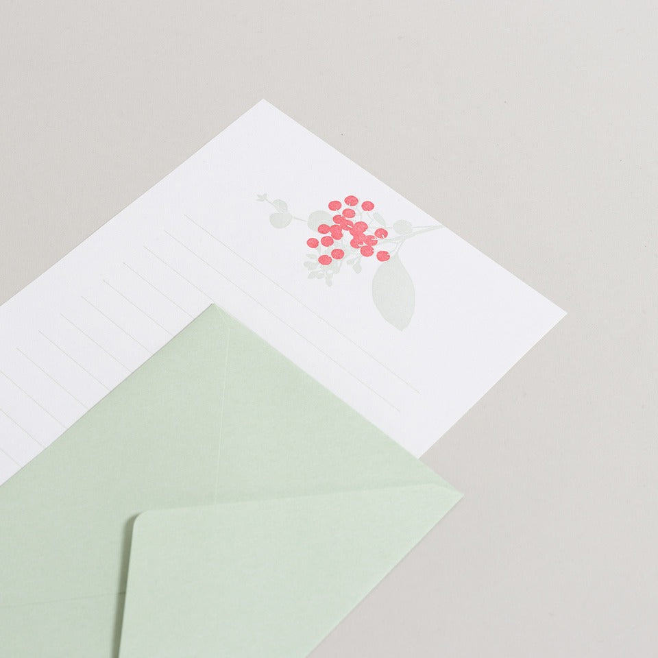 Briefpapierset Letterpress