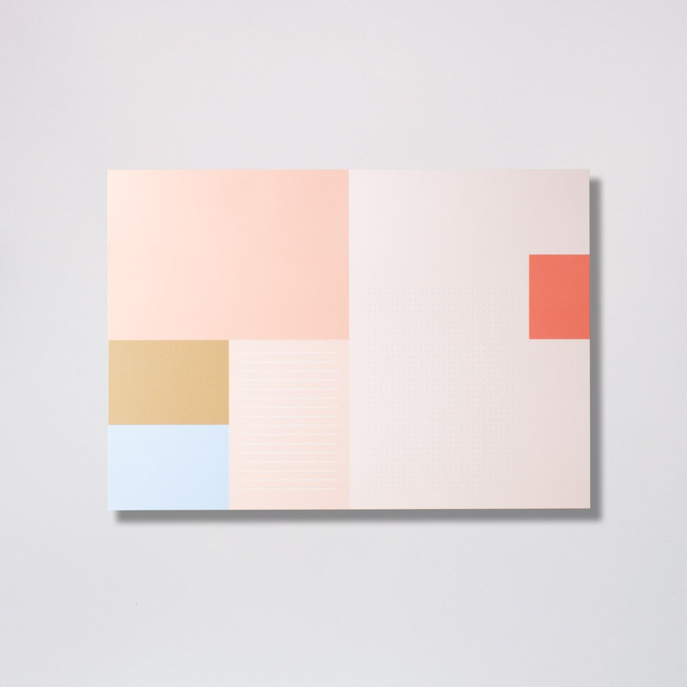 Schreibtischunterlage Color Block A3